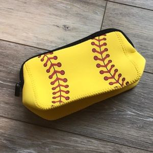 Like New Neoprene softball print pouch